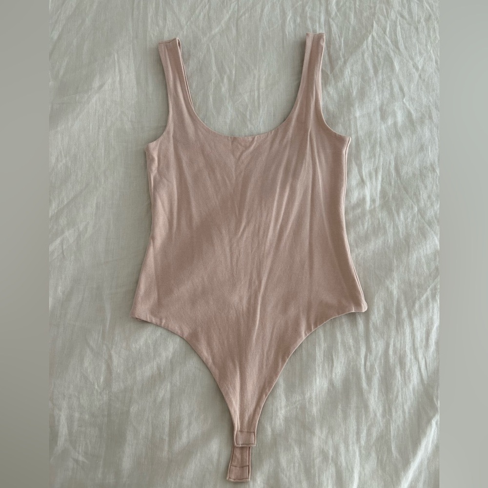 Banana Republic bodysuit pastel pink